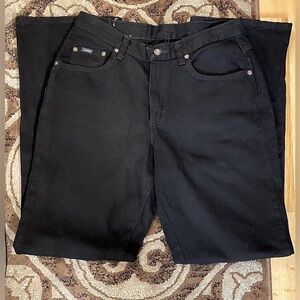 Y2K, Rider Jeans superior fit/boot cut/logo zipper/bullseye burrs/antique brass